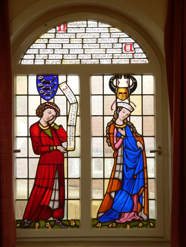  Glasfenster Gottfried von Nifen im Codex Manesse 