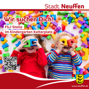 Freie FSJ-Stelle im Kindergarten Kelterplatz ab September 2024